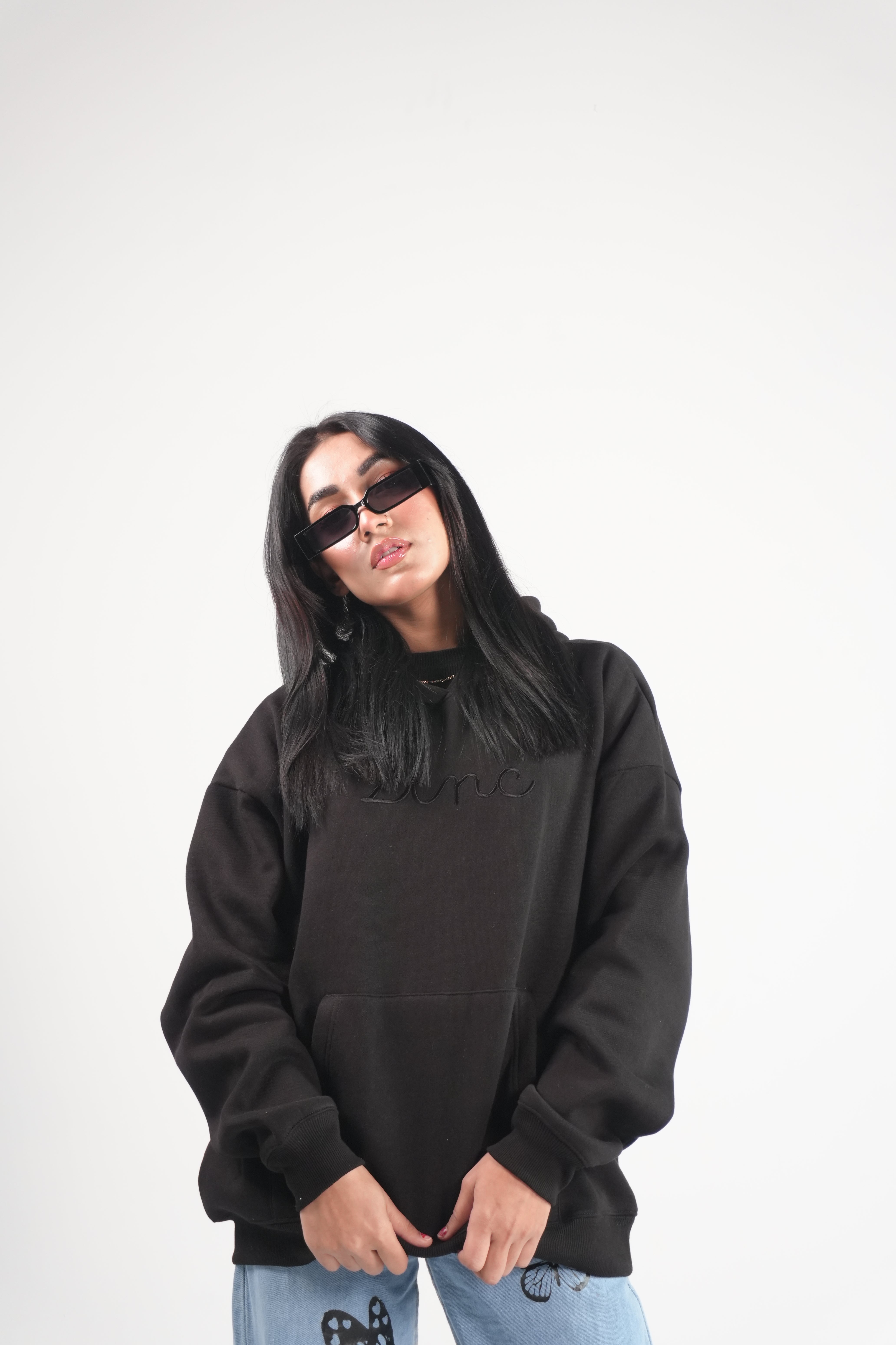 black oversized-hoodie